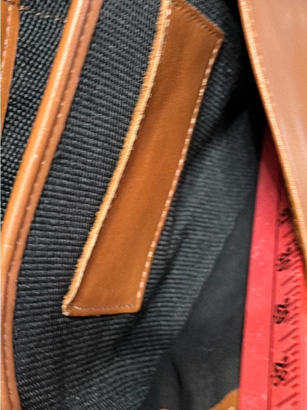 Vtg.. 90’s Coach Leather Briefcase in Tan Cognac Brown (No Shoulder Strap)